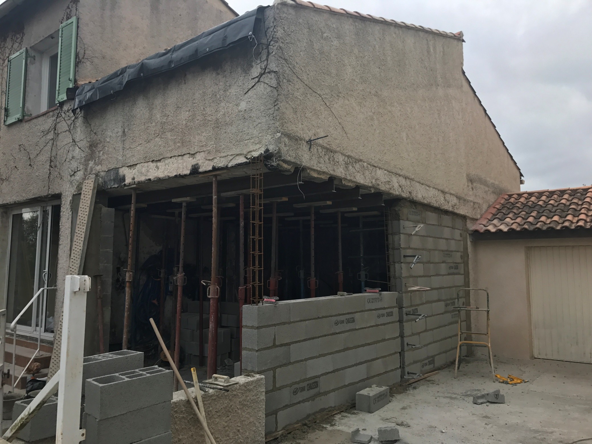 Rénovation et travaux de maçonnerie avant sinistre